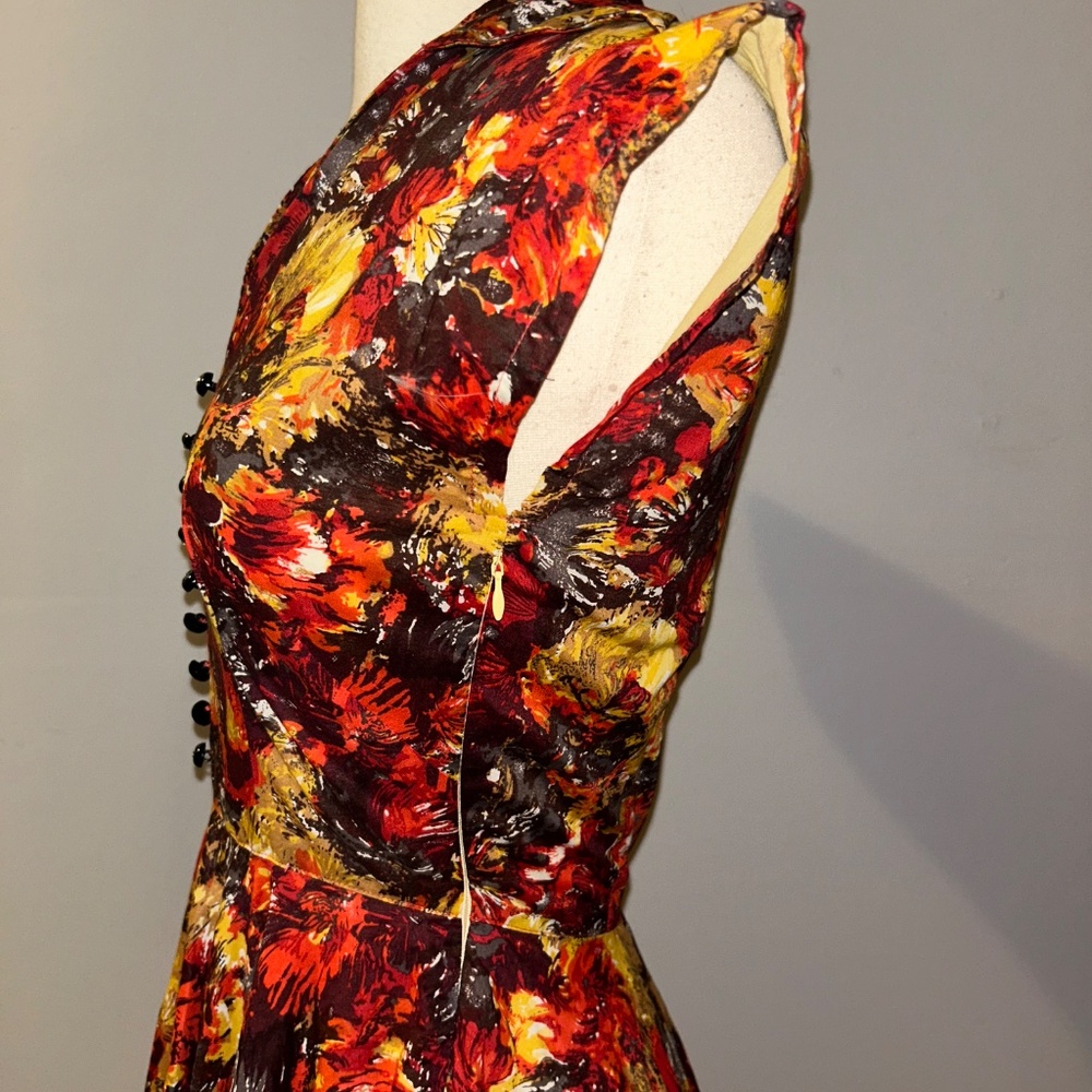 Trashy Diva Warm Watercolors Day Dress - Picture 5 of 6